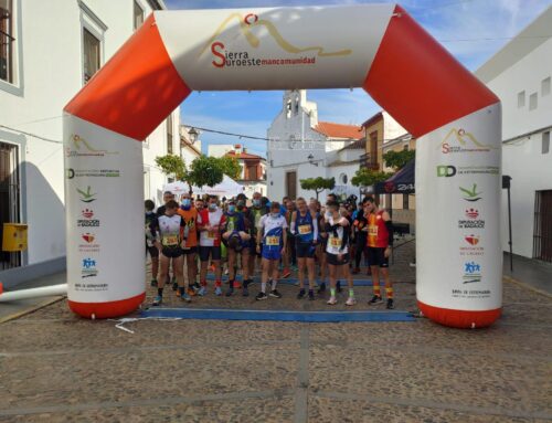 200 participantes ayer en la media maratón, VII Carrera del Guarrino y ruta de senderismo en Valencia del Mombuey