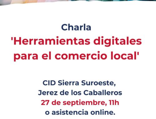 Charla ‘Herramientas digitales para el comercio local’ en el CID Sierra Suroeste