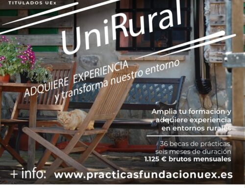 El programa UniRural ofrece 36 becas en entornos rurales para recién titulados de la UEx